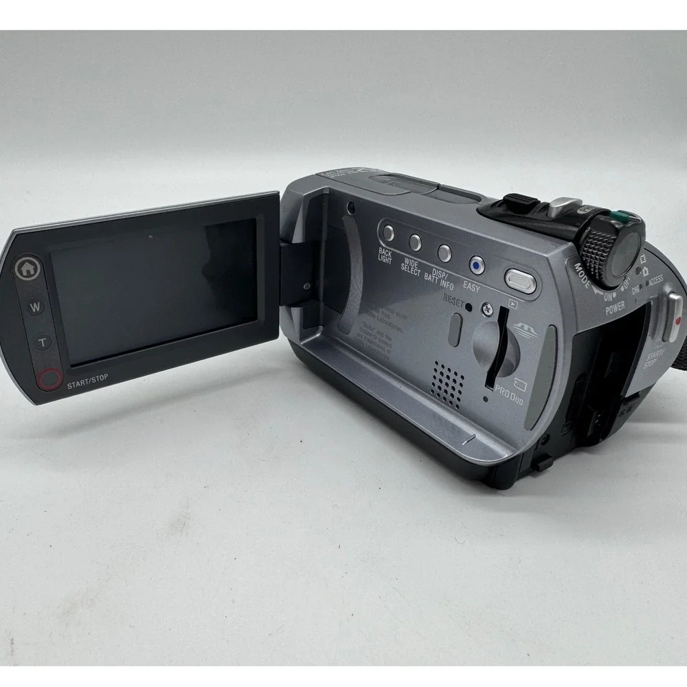 Sony Handycam DCR-SR82 60GB HDD Digital Camcorder Silver For Parts Repair